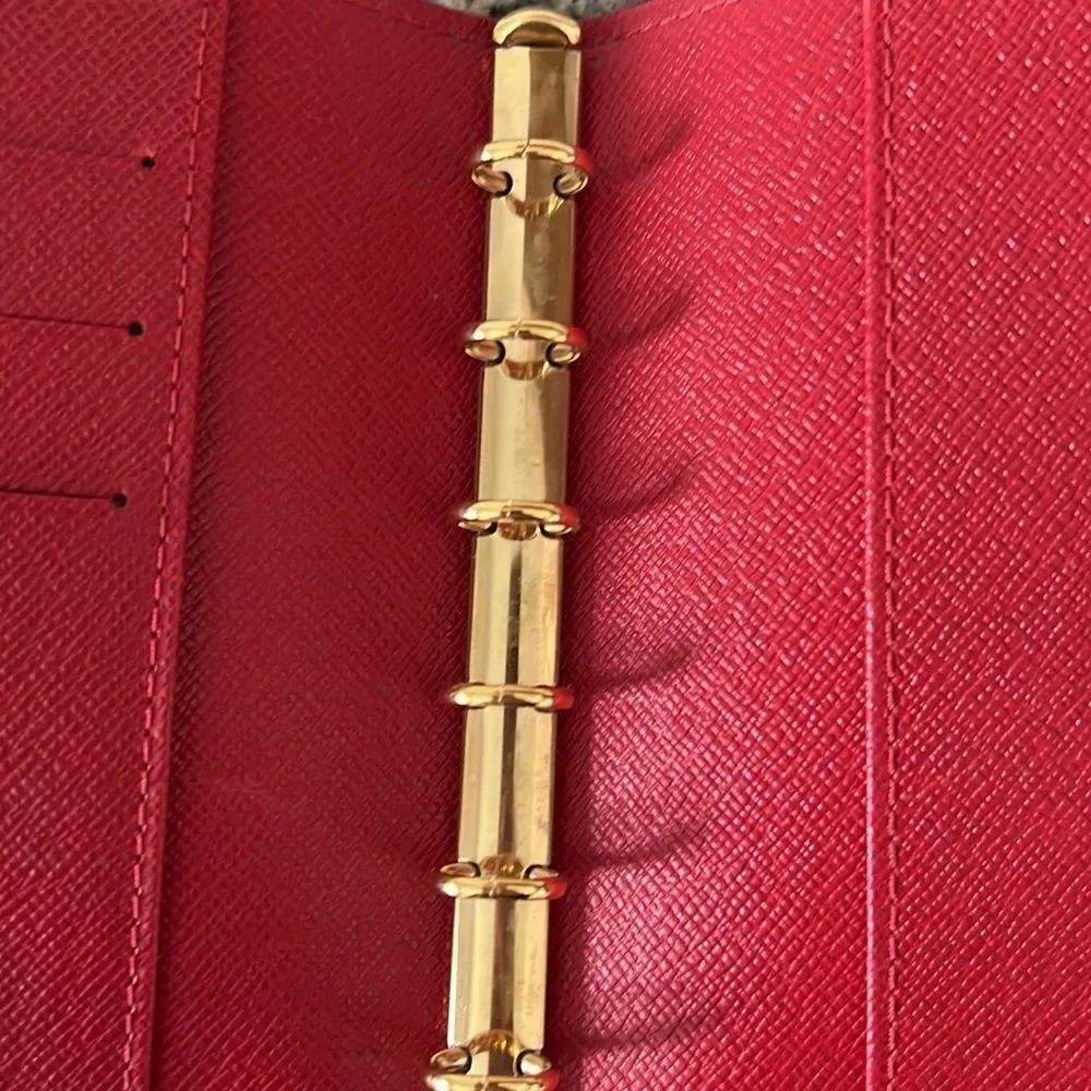 Authentic Louis Vuitton Epi Agenda PM